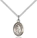 St. Juan Diego Medal<br/>9111 Oval, Sterling Silver