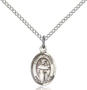 St. Casimir of Poland Medal<br/>9113 Oval, Sterling Silver