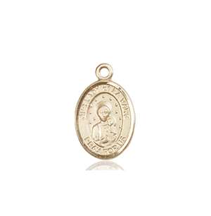Our Lady of La Vang Medal<br/>9115 Oval, 14kt Gold