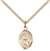 St. Julie Billiart Medal<br/>9117 Oval, Gold Filled