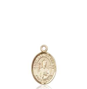 St. Leo the Great Medal<br/>9120 Oval, 14kt Gold