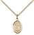 St. Bridget of Sweden Medal<br/>9122 Oval, Gold Filled