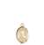 St. Brigid of Ireland Medal<br/>9123 Oval, 14kt Gold