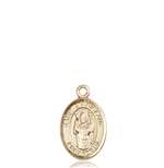 St. Stanislaus Medal<br/>9124 Oval, 14kt Gold