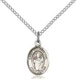 St. Stanislaus Medal<br/>9124 Oval, Sterling Silver