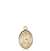 St. Walburga Medal<br/>9126 Oval, 14kt Gold