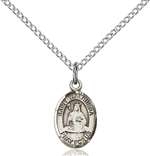 St. Walburga Medal<br/>9126 Oval, Sterling Silver