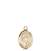 St. Ursula Medal<br/>9127 Oval, 14kt Gold