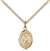 St. Agnes of Rome Medal<br/>9128 Oval, Gold Filled