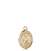 St. Agnes of Rome Medal<br/>9128 Oval, 14kt Gold