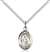 St. Agnes of Rome Medal<br/>9128 Oval, Sterling Silver