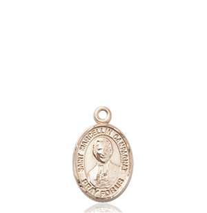 St. Marcellin Champagnat Medal<br/>9131 Oval, 14kt Gold