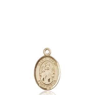 Maria Stein Medal<br/>9133 Oval, 14kt Gold
