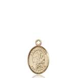St. Jerome Medal<br/>9135 Oval, 14kt Gold