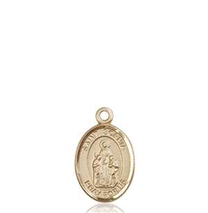 St. Sophia Medal<br/>9136 Oval, 14kt Gold