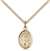 St. Ambrose Medal<br/>9137 Oval, Gold Filled