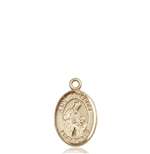 St. Ambrose Medal<br/>9137 Oval, 14kt Gold