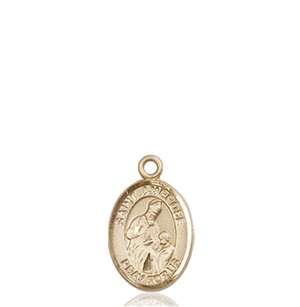 St. Ambrose Medal<br/>9137 Oval, 14kt Gold