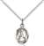 St. Christopher Medal<br/>9150 Oval, Sterling Silver