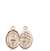 St. Sebastian/Dance Medal<br/>9173 Oval, 14kt Gold