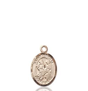 St. Cecilia / Marching Band Medal<br/>9179 Oval, 14kt Gold