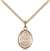 St. Cecilia / Choir Medal<br/>9180 Oval, Gold Filled