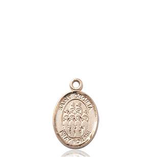 St. Cecilia / Choir Medal<br/>9180 Oval, 14kt Gold