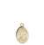 St. Sebastian / Volleyball Medal<br/>9186 Oval, 14kt Gold