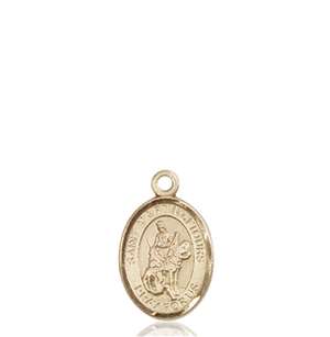 St. Martin of Tours Medal<br/>9200 Oval, 14kt Gold