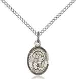 St. Martin of Tours Medal<br/>9200 Oval, Sterling Silver