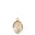 St. Vincent Ferrer Medal<br/>9201 Oval, 14kt Gold
