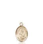 St. Vincent Ferrer Medal<br/>9201 Oval, 14kt Gold