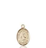 St. Augustine of Hippo Medal<br/>9202 Oval, 14kt Gold