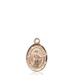 St. Petronille Medal<br/>9209 Oval, 14kt Gold