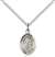 St. Therese of Lisieux Medal<br/>9210 Oval, Sterling Silver