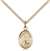 St. Germaine Cousin Medal<br/>9211 Oval, Gold Filled