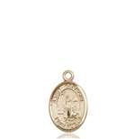 St. Germaine Cousin Medal<br/>9211 Oval, 14kt Gold