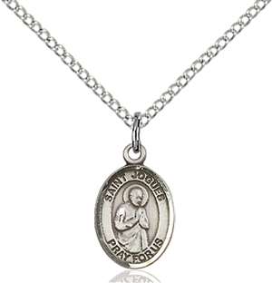 St. Isaac Jogues Medal<br/>9212 Oval, Sterling Silver