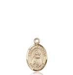 St. Anastasia Medal<br/>9213 Oval, 14kt Gold