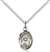 St. Anastasia Medal<br/>9213 Oval, Sterling Silver