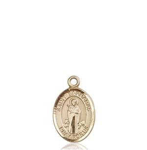 St. Barnabas Medal<br/>9216 Oval, 14kt Gold