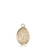 St. Joseph The Worker Medal<br/>9220 Oval, 14kt Gold