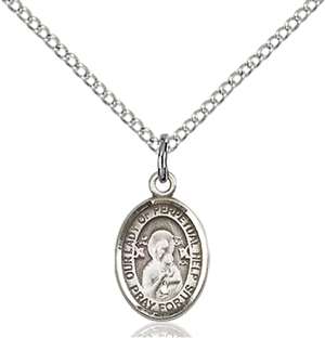 Our Lady of Perpetual Help Medal<br/>9222 Oval, Sterling Silver