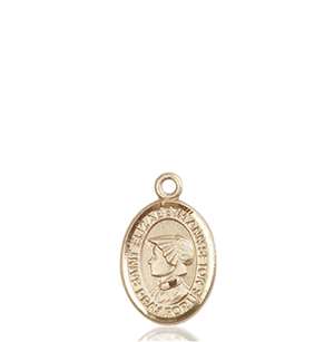 St. Elizabeth Ann Seton Medal<br/>9224 Oval, 14kt Gold