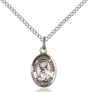 St. Dominic Savio Medal<br/>9227 Oval, Sterling Silver