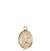 St. Stephanie Medal<br/>9228 Oval, 14kt Gold