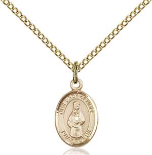 Our Lady of Hope Medal<br/>9230 Oval, Gold Filled
