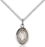 St. Bartholomew the Apostle Medal<br/>9238 Oval, Sterling Silver