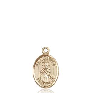 St. Matilda Medal<br/>9239 Oval, 14kt Gold