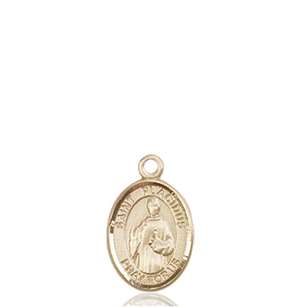 St. Placidus Medal<br/>9240 Oval, 14kt Gold